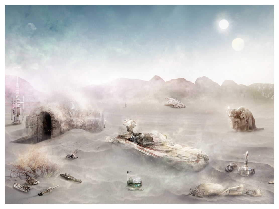 Shifting Sands (Star Wars) - Canvas Limited Edition
