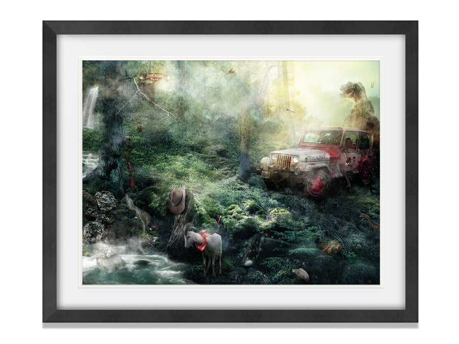 Life Will Find A Way (Jurassic Park) - Large Limited Edition