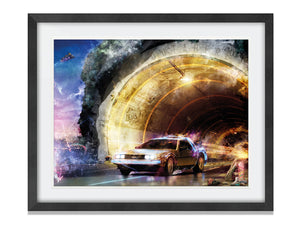 OUTAHERE (Back to The Future) - Large Limited Edition