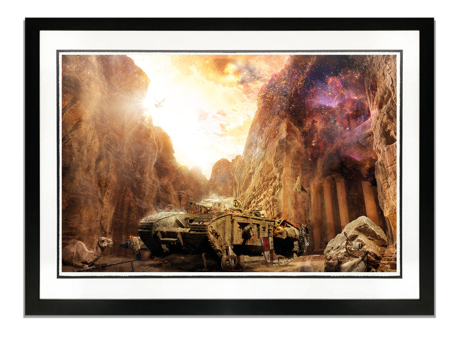 X Never, Ever Marks The Spot! (Indiana Jones) - Hand Embellished Large Limited Edition