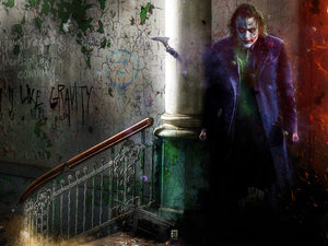 Custom Framed (The Joker) - Canvas Limited Edition 2PP