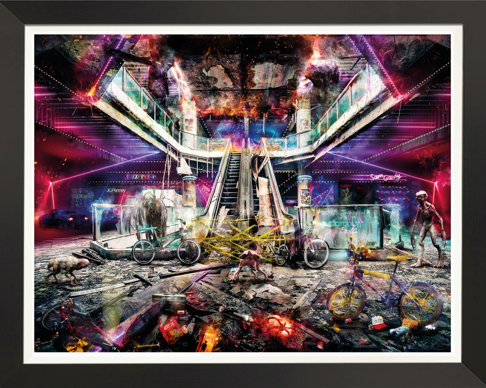 RUN! (Stranger Things) - Canvas Limited Edition