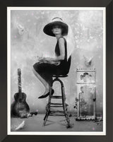 Free Spirit - Black & White (Breakfast at Tiffany's) - Canvas Limited Edition #1/5