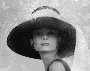 Free Spirit - Black & White (Breakfast at Tiffany's) - Canvas Limited Edition