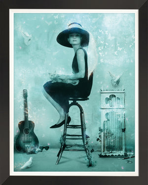 Free Spirit - Colour (Breakfast at Tiffany's) - Canvas Limited Edition