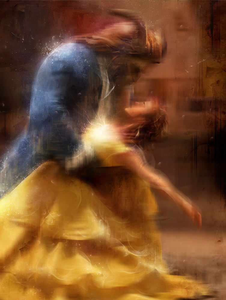 We Are Together Now (Beauty & The Beast) - Canvas Limited Edition